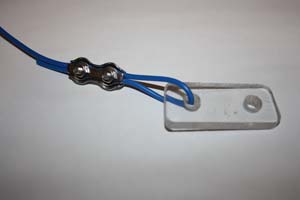 End insulator installed